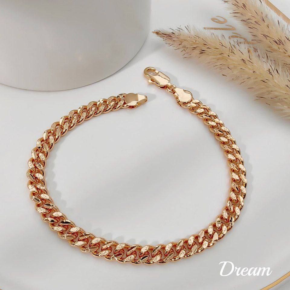 دستبند تراش دار 5 میل دریم کد 2935 - خرید آنلاین از گالری آداس